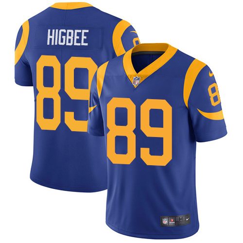 Nike Men & Women & Youth Rams 89 Tyler Higbee Royal Alternate NFL Vapor Untouchable Limited Jersey,We sell and wholesale Nike Men & Women & Youth Rams 89 Tyler Higbee Royal Alternate NFL Vapor Untouchable Limited Jersey on line form chian!